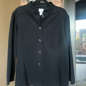 Chico's Black Women's Blazer/Jacket Sz: 3 or XL